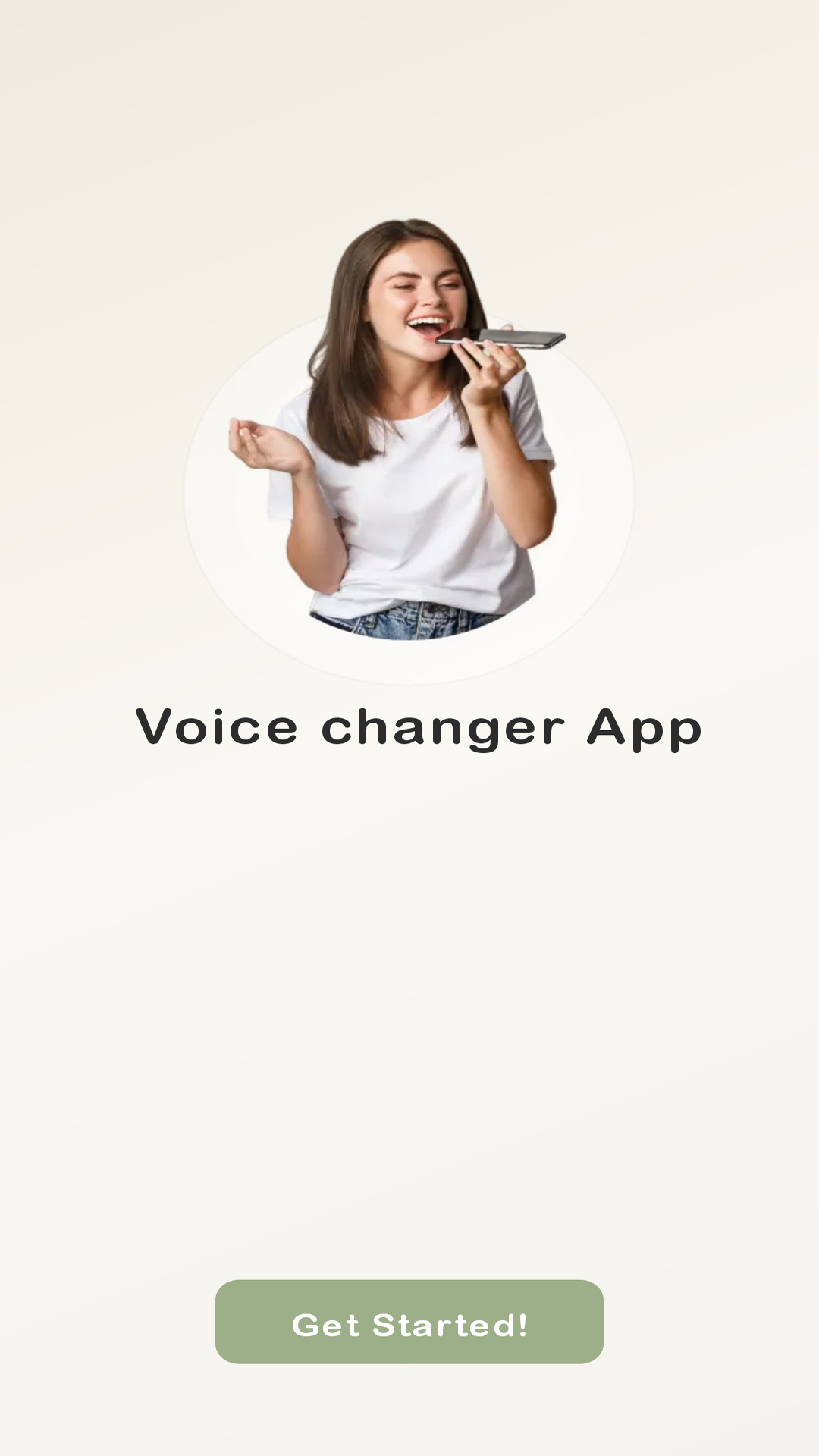 Voice Changer home studio